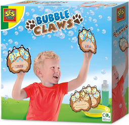SES - Multi bubbles - Bubble klauwen - bellenblaas met klauwen - veel sterke bellen - inclusief bord