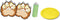 SES - Multi bubbles - Bubble klauwen - bellenblaas met klauwen - veel sterke bellen - inclusief bord
