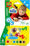 SES - My First - Colourball - krijtstift - makkelijk voor jonge kinderen - 6 verschillende kleuren