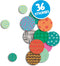 SES - My First - Dierenprint stickers - 8 kaarten met 36 stickers - plak de juiste kleuren en patronen op de kaart