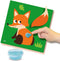 SES - My First - Dierenstaarten plakken - ontdek 14 dieren en hun staarten - complete set met vingerlijm