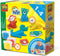 SES - My First - Klei dieren - 3 kleuren - 6 dierhoofden van foam - hypoallergeen - makkelijk uitwasbaar