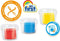 SES - My First - Klei met tools - 3 kleuren - met hamertje en deegroller - hypoallergeen - makkelijk uitwasbaar