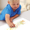 SES - My First - Kleurpotloden XL - korte en dikke potloden - 8 verschillende kleuren - ergonomische grip - vanaf 1 jaar - Speelgoed 1 jaar - Knutselen 1 jaar