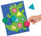 SES - My First - Sticker mozaïeken - 12 dieren mozaïek kaarten met 72 stickers - vormen en kleuren herkennen