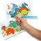 SES - My First - Verven - Kleuren met water - Dino's - geen geknoei - vrolijke kaarten met veilige kwast - steeds opnieuw te gebruiken - Dinosaurus Speelgoed