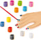 SES - Nagels Versieren - 12 kleuren veilige nagellak - inclusief glittersteentjes en penselen - knutselen meisjes