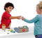 SES - Petits Pretenders - Kassa speelset - houten Montessori kassa - inclusief speelgeld, boodschappentas en 3 supermarktproducten