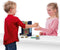 SES - Petits Pretenders - Koffie speelset - houten Montessori koffie apparaat - inclusief bekers, roerstaafjes en 3 supermarkt producten