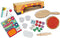 SES - Petits Pretenders - Pizza oven speelset - Montessori - houten oven met pizza en ingrediënten