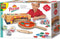 SES - Petits Pretenders - Pizza oven speelset - Montessori - houten oven met pizza en ingrediënten