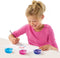 SES - Plakkaatverf Trendy (6x45ml) - extra dekkende plakkaatverf - trendy kleuren - hersluitbare potjes - makkelijk uitwasbaar