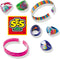 SES - Ringen en armbanden versieren - 6 ringen en 2 armbanden - armbandjes maken meisjes - met verf en penseel - knutselen meisjes