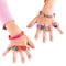 SES - Ringen en armbanden versieren - 6 ringen en 2 armbanden - armbandjes maken meisjes - met verf en penseel - knutselen meisjes