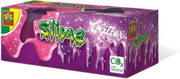 SES - Slime - Glitter - 2 potjes slijm - 2 verschillende diktes en kleuren - goed uitwasbaar