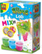 SES - Slime lab - Mix it - 3 kleuren slijm - met balletjes, pompons en kralen om te mixen - Slijm Maken - Slime
