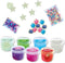 SES - Slime - Mix it mania - Slijm Maken - wetenschap - kant en klaar slijm - goed uitwasbaar - 7 kleuren slijm met sterren en balletjes - Gluten Vrij - Veilig voor kinderen