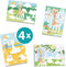 SES - Sophie la girafe - Kleuren met water - geen geknoei - 4 magische kaarten - herbruikbaar