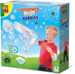 SES - Spinnenweb mega bubbles - sterk bellenblaassop - maak een spinnenweb van bellen in één keer