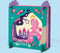 SES - Sprookje schaduw box glow in the dark - Knutsel je eigen shadowbox - 6 kleuren verf en glow in the dark stickers - knutselen meisjes 12 jaar creatief