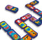 SES - Street domino - 28 stenen - met stickers - in handige bewaartas