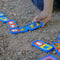 SES - Street domino - 28 stenen - met stickers - in handige bewaartas