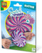 SES - Swirl spinner - Glitter - 2 spinners en neon draad