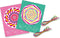 SES - Swirl spinner - Metallic - 2 spinners met neon draad