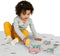 SES - Tiny Talents - Balans en stapel spel houten dieren - Montessori blokken - inclusief voorbeelden Speelgoed 2 Jaar