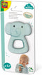 SES - Tiny Talents - Bijtspeeltje Eli olifant - 100% natuurrubber - Bijtring - met handige zachte handgreep - gemaakt van veilige materialen - baby speelgoed