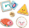 SES - Tiny Talents - Duo vormen puzzels - Montessori vormenstoof - Puzzel 1 jaar - mooi bedrukt hout - makkelijk voor kleine kinderen - Speelgoed 1 jaar