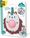 SES - Tiny Talents - Grijpspeelgoed dimple - Egel - baby - fidget - verschillende materialen en texturen Baby Speelgoed vanaf 6 maanden