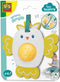 SES - Tiny Talents - Grijpspeelgoed dimple - Vogel - baby - fidget - verschillende materialen en texturen - Baby Speelgoed vanaf 6 maanden