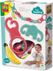 SES Tiny Talents - Monkey links - vrolijke speelschakels - aap - maak een mooie ketting - inclusief knisper banaan