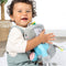 SES - Tiny Talents - Olfi Knuffel Olifant - Sensorisch Speelgoed - met spiegel, knispervoet, bijtring en piepmuis - baby speelgoed