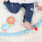 SES - Tiny Talents - Sense around activiteiten ring - Montessori speelring - inclusief ringen, contrastkaartjes en bijtsleutels Bijtring - Baby Speelgoed
