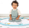 SES - Tiny Talents - Sense around activiteiten ring - Montessori speelring - inclusief ringen, contrastkaartjes en bijtsleutels Bijtring - Baby Speelgoed