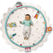 SES - Tiny Talents - Sense around activiteiten ring - Montessori speelring - inclusief ringen, contrastkaartjes en bijtsleutels Bijtring - Baby Speelgoed