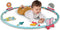 SES - Tiny Talents - Sense around activiteiten ring - Montessori speelring - inclusief ringen, contrastkaartjes en bijtsleutels Bijtring - Baby Speelgoed
