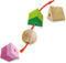 SES - Tiny Talents - Sensory kralen rijgen - Sensorisch speelgoed - Montessori speelgoed - meerdere soorten grove kralen - inclusief koppelsnoer Speelgoed 2 jaar