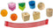 SES - Tiny Talents - Sensory kralen rijgen - Sensorisch speelgoed - Montessori speelgoed - meerdere soorten grove kralen - inclusief koppelsnoer Speelgoed 2 jaar