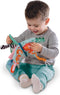 SES - Tiny Talents - Sensory - Sensorisch speelgoed - Zacht dierenstaarten boek - Montessori baby boekje stof - knisperboekje - baby speelgoed
