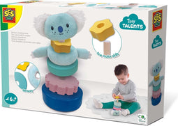 SES Tiny Talents - Sensory Stapeltoren - verschillende materialen