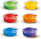 SES - Vingerverf (6x45ml) - mengbaar - makkelijk uitwasbaar - hypoallergeen - Geel, Lichtblauw, Donkerblauw, Rood, Groen en Zwart