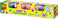SES - Vingerverf Trendy 4 kleuren - Pastel Roze, Fel Roze, Lichtblauw en Paars - 4x110ml - mengbaar - makkelijk uitwasbaar - hypoallergeen