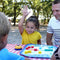 SES - Wrap&Go reisspellen - Ludo - Kwartet - Speed blocks - 3 in 1 - travel size - speelbord is de bewaartas - houten onderdelen