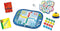 SES - Wrap&Go reisspellen - Ludo - Kwartet - Speed blocks - 3 in 1 - travel size - speelbord is de bewaartas - houten onderdelen