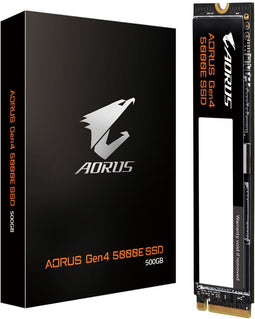 Gigabyte AORUS Gen4 5000E - SSD M.2 500GB - PCIe 4.0 x4 - 5000MB/s