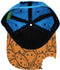 Sesamstraat - Cookie Monster Bite Snapback Cap - Blauw/Bruin