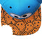 Sesamstraat - Cookie Monster Bite Snapback Cap - Blauw/Bruin